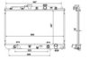 NRF 53948 Radiator, engine cooling